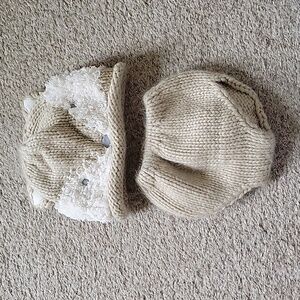 Baby fox hat and bottom for photoshoot